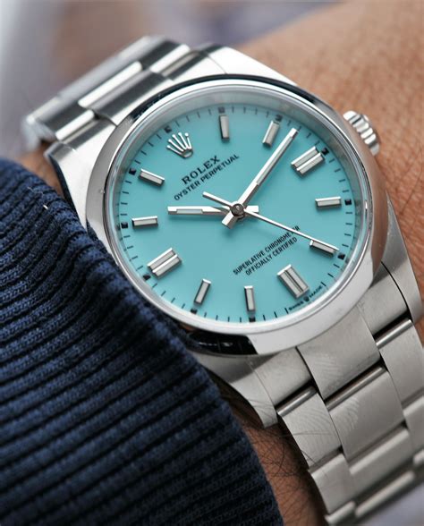 blue rolex|Rolex tiffany blue.